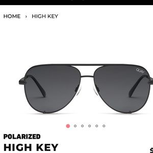 Polarized Quay high key sunglasses shoot me offer